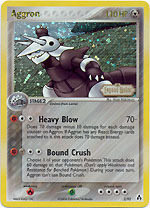 Aggron - 2/92 - Rare - Reverse Holo